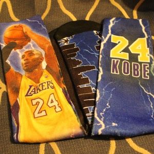 Kobe Bryant Los Angles Lakers NBA Player Socks